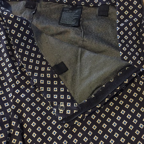 H&M Tailored trousers blue pattern stretch - Picture 7 of 8